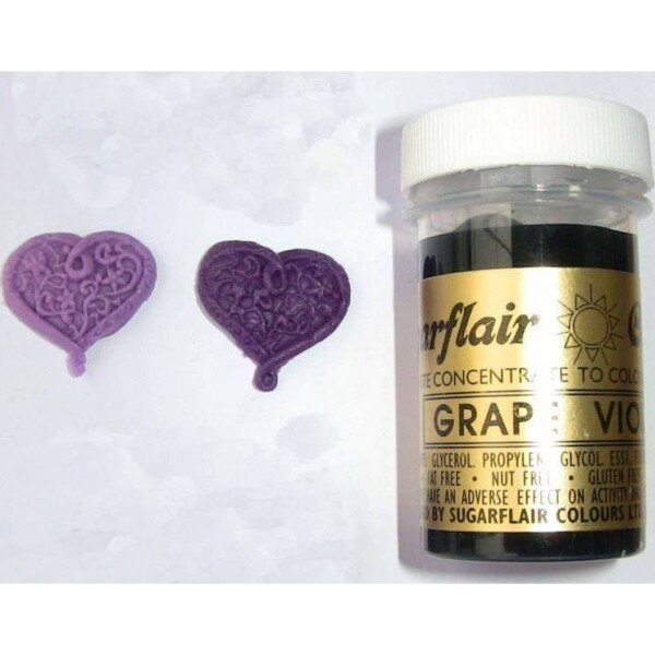Gélová farba Sugarflair (25 g) Grape Violet - Sugarflair - Sugarflair