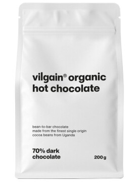 Vilgain Horúca čokoláda BIO – 70 % tmavá čokoláda 200 g