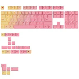 Glorious vymeniteľné klávesy GPBT Gradient (ANSI US) - Grapefruit / PBT / 131 ks / ANSI US layout / Cherry MX(+) (GLO-KB-ACC-KC-GPBT-GR-GPF-US)
