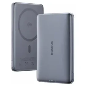 Baseus PicoGo AM41 titánová / Powerbanka / 10000 mAh / 27W / Qi2 / MagSafe