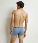 Pánske boxerky z organickej bavlny 3ks DIM COTTON STRETCH BIO BOXER 3x - DIM - sivé XL