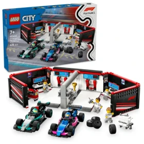 LEGO® City 60444 Garáž F1® a vozidlá Mercedes- AMG a Alpine