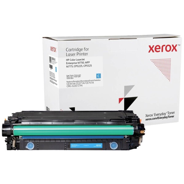 Xerox Everyday toner náhradný HP 651A/ 650A/ 307A (CE341A/CE271A/CE741A) zelenomodrá 16000 Seiten kompatibilná náplň do tlačiarne; 006R04148