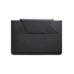 Moft Carry Sleeve 14" čierna / Puzdro pre notebook / so stojanom / 2 uhly náklonu / PU koženka (MB002-1-15Air-JTBK)