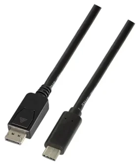 LogiLink USB-C (M) - DisplayPort 1.2 (M) / Kábel / 4K UHD / 60 Hz / 3 m (UA0336)