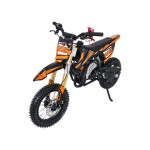 Mamido Detská benzínová motorka RamiGO NITRO 60CC oranžová