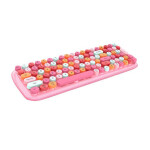 MOFII Candy BT ružová / Bezdrôtová klávesnica / Bluetooth / US Layout / 2x AAA (SK-646BT Pink)