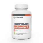 Gymbeam kurkumin + vitamin e 90tbl