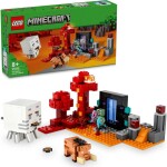 LEGO® Minecraft® 21255 Prepadnutie v portáli do Netheru