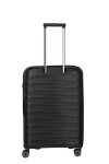 Stredný kufor na kolieskach Travelite Mooby M Black