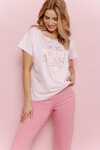 Taro Isla 3413 pyžamo s/r S-XL W25 ženy Růžová M