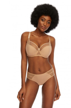 Polovystužená dámska podprsenka semi soft Kinga BC-676/1 Sophie Skin skin/odc.béžová 80K