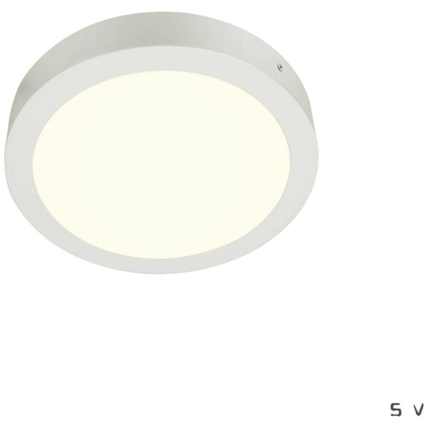 SLV 1004702 SENSER 24 LED stropné svietidlo pevne zabudované LED osvetlenie 15 W biela; 1004702