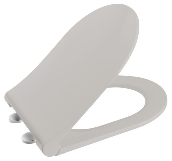 SAPHO - BRILLA WC sedadlo, SLIM, Soft Close, latte mat 100787-114