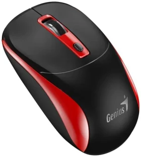 Genius NX-7123 čierno-červená / Optická bezdrôtová myš / 1200 dpi / Copilot / 4 tlačidlá (31030043402)