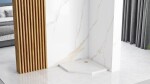 REA/S - Sprchovací kút DIAMOND 90x90 - matná čierna + sprchova vanička Diamond, biela KPL-05622