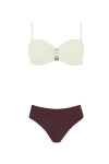 Vrchný diel plaviek S730CH1 Gold1 BRA black - Self 40D
