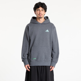 Mikina adidas Mercedes - AMG Petronas Formula One Team Premium Sweat Hood Dark Grey Heather L