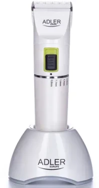 Adler AD 2827 biela / Zastrihávač vlasov / 2200 mAh batéria / 3-12 mm / 4 nadstavce (AD 2827)