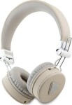 Guess Guess Bluetooth on-ear headphones ENC GUBH70PGTSPSE beige/beige Grained Classic Round Shape
