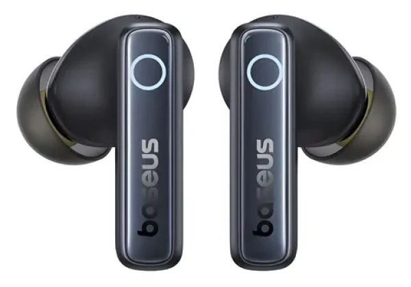 Baseus Bowie 35 čierna / Bezdrôtové slúchadlá / ANC / Bluetooth 5.3 / nabíjacie púzdro (A00073800123-00)
