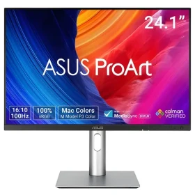 24.1" Asus ProArt PA248QFV čierna/strieborná / Monitor / IPS / WUXGA 1920×1200 / 16:10 / 100 Hz / 350 cd/m2 / DP + HDMI (90LM05K1-B01K71)