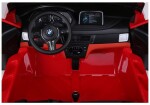Mamido Elektrické autíčko BMW X6 M dvojmiestne XXL červené