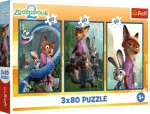 Trefl Puzzle Zootropolis 2: Vyšetrovanie zvierat