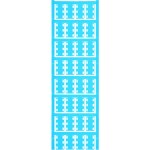 Weidmüller 1852450000 SFX 14/23 NEUTRAL BL V2 značenie káblov Druh montáže: káblové spony Potlačiteľná plocha: 8.20 x 23 mm modrá Počet markerov: 160 160 ks; 1852450000