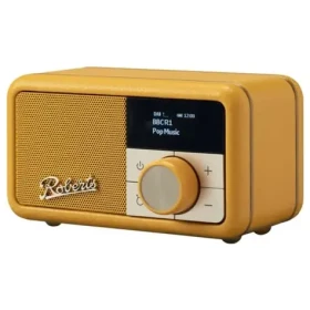 Roberts Radio Revival Petite 2 Sunshine Yellow / Prenosné rádio / DAB+ a FM / USB-C / BT / LCD Displej / 3.5mm (REV-PETITE2SYE)