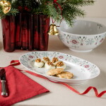 Rörstrand Porcelánový servírovací tanier Swedish Grace Winter 32 cm