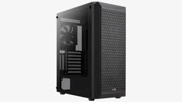 AeroCool Beam-G v1 čierna / ATX / 1x USB-A 3.0 / 2x USB-A 2.0 / 1x 120mm / bez zdroja / priehľadná bočnica (ACCM-PV37013.11)