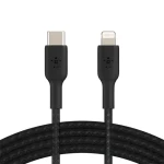 Belkin nabíjací kábel Lightning - USB-C čierna / Kábel / MFi certifikácia / 2 m (CAA004BT2MBK)