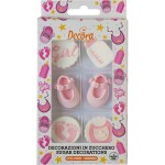 Cukrová dekorácia: dievčatko - Decora