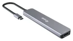 Equip 133500 / Adaptér USB-C / HDMI 4K 60Hz / 3x USB-C / USB-A / 100W PD (133500)