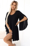 Dámske šaty 597-1 LIVIA - NUMOCO černá S/M
