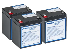 Avacom AVA-RBP03-12050- Kit / Batéria pre UPS Legrand, Ever / VRLA / 3 ks (AVA-RBP03-12050-KIT)