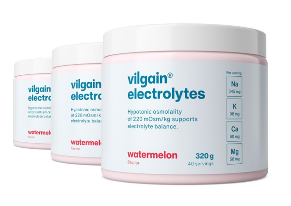 Vilgain Elektrolyty – 3× melón 320 g