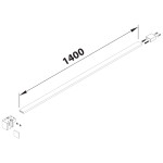 POLYSAN - Vzpera k MS5, 1400 čierna RL840B