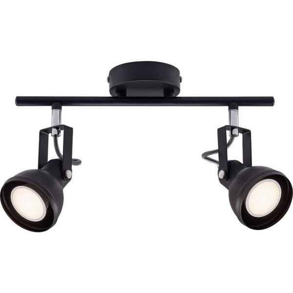 Nordlux Aslak 2-Spot 45730103 stropná lampa GU10 čierna; 45730103