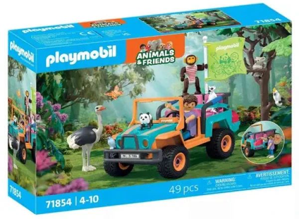 Playmobil® Animals Friends 71854 Farebné terénne auto