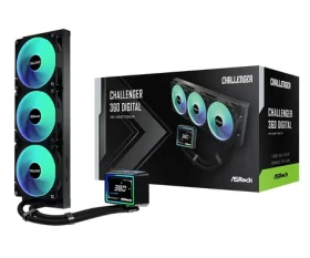 ASRock Challenger 360 Digital ARGB čierna / 3x 120mm / 31 dB @ 2100 RPM / 62.6 CFM / AMD + Intel (90-ACLA36-BAAGA6)