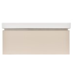 Kúpeľňová skrinka s umývadlom SAT Feel 80x30x46 cm pieskovo béžová mat SATFEEL80BEU1 SATFEEL80BEU1