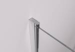 CERANO - Sprchovací kút Volpe Duo Ľ/P - 6 mm - chróm, transparentné sklo - 60x70x190 - zalamovacie CER-261919