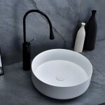 REA - Umývadlo na dosku Elma 45x45 biela REA-U8493