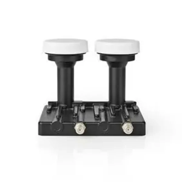 Nedis LNB čierna / Twin Monoblok 6.0 ° / Výstupné pripojenie: 2x F-konektor (SLNBTM60BK)