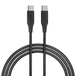 Allity AUC-02 Dátový kábel USB-C/USB-C 1m 60W čierna (DATUSBC60WALLBK)
