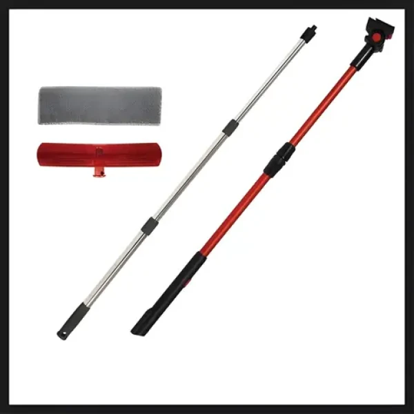 Einhell 3437101 / Sada teleskopických tyčí / pre okenný vysávač BRILLIANTO / nastaviteľná dĺžka do 120 cm (3437101)