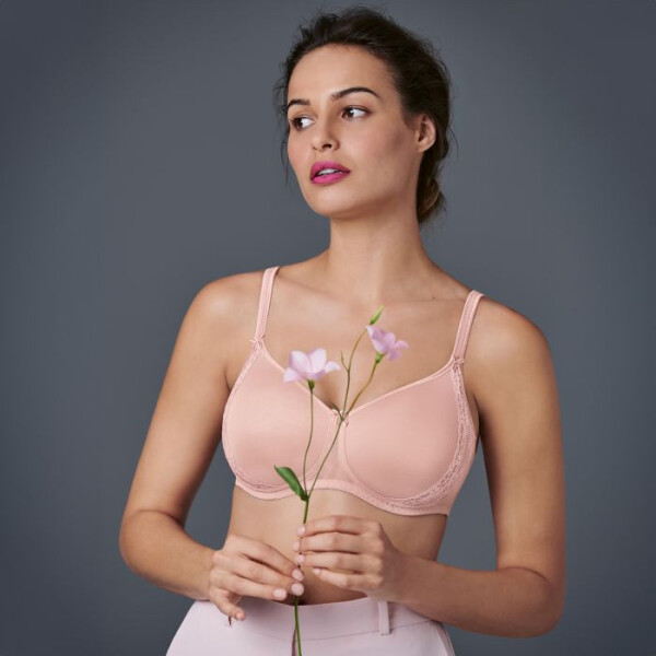 Mäkká podprsenka Lace Rose s penovou výplňou 5618 rosewood - RosaFaia 596 rosewood 95B