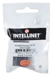 Intellinet RJ45 spojka Cat5e strieborná / Spojka / 8P8C / F/UTP (FTP) / pozlátené kontakty (504768)